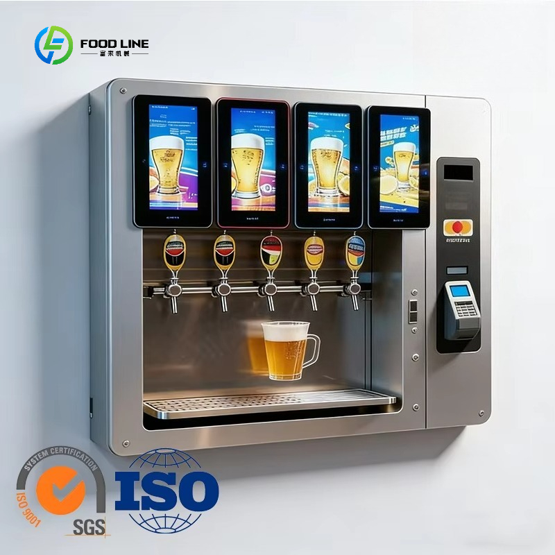 Self-Service Metal Beer Vendin - Vending Machine Qr Code ulasan dan harga