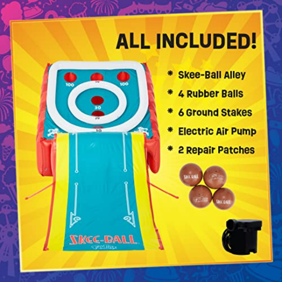 11 Ft Inflatable Skee-Ball Gam - Skee Ball Arcade ulasan dan harga