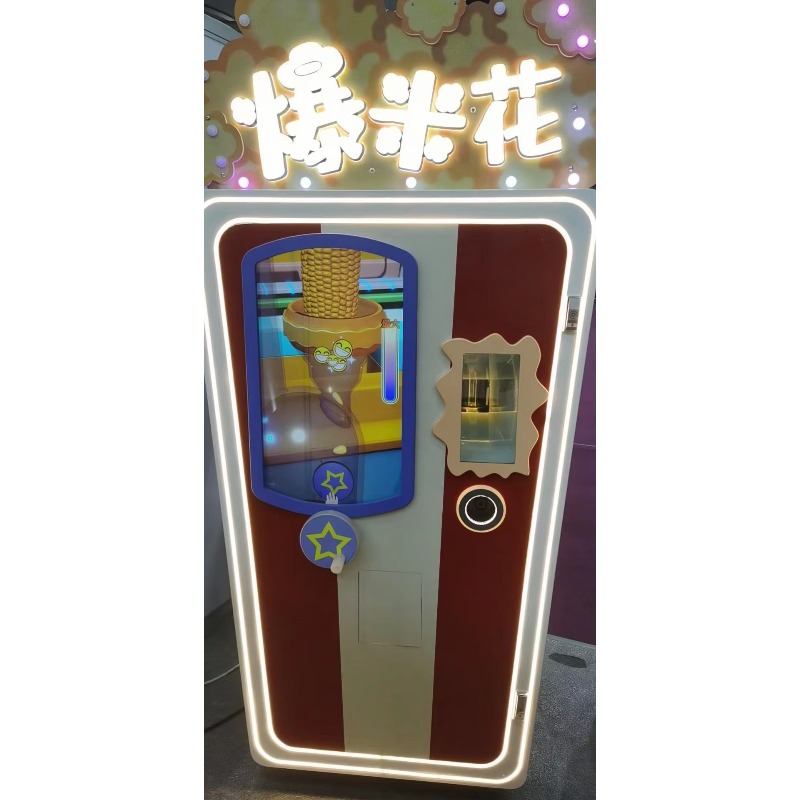 Commercial Multi-flavor Popcor - Popcorn Vending Machine ulasan dan harga