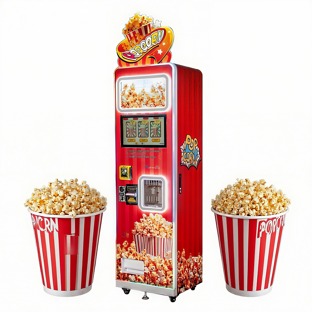 Professional Custom Commercial - Popcorn Vending Machine ulasan dan harga
