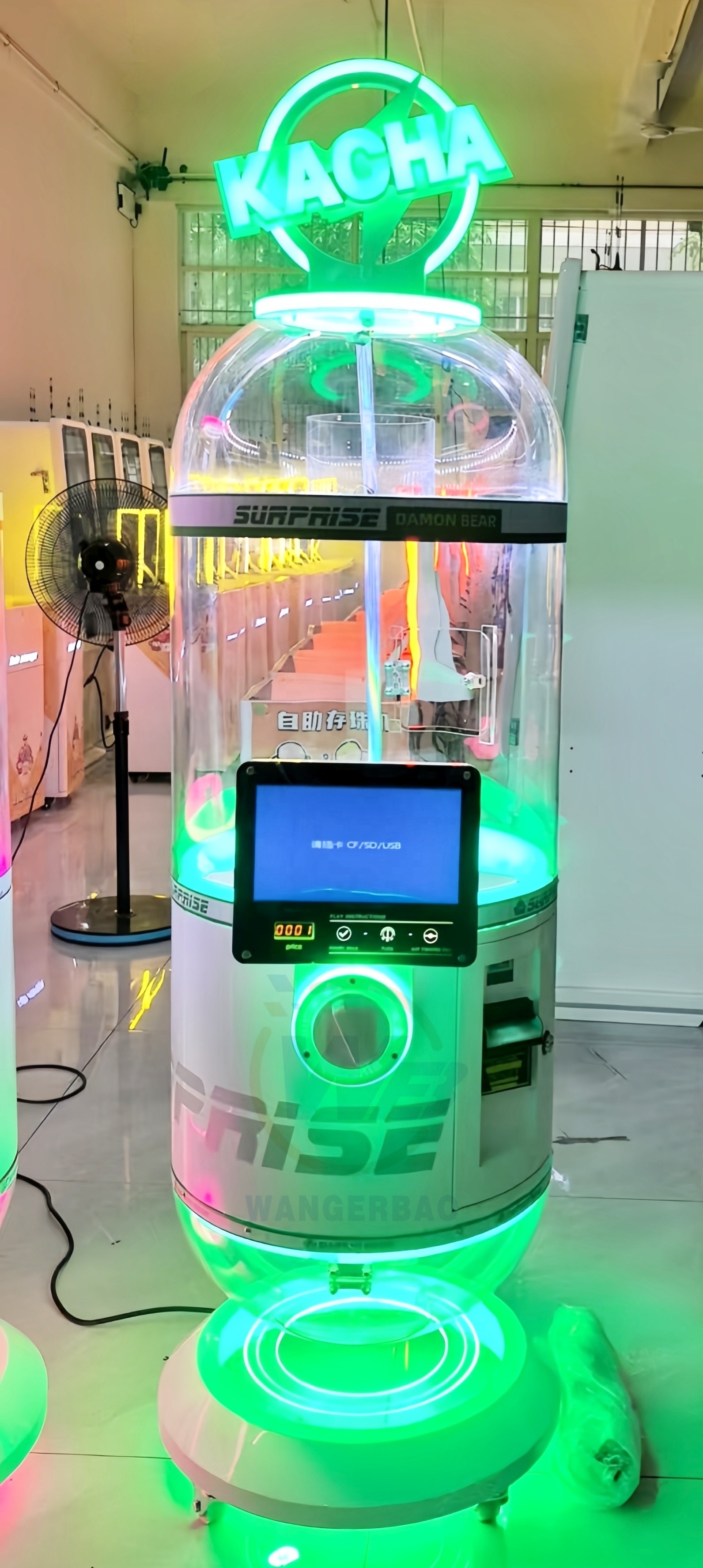Wangerbao Customizable Electro - Prize Capsule Toy Machine ulasan dan harga