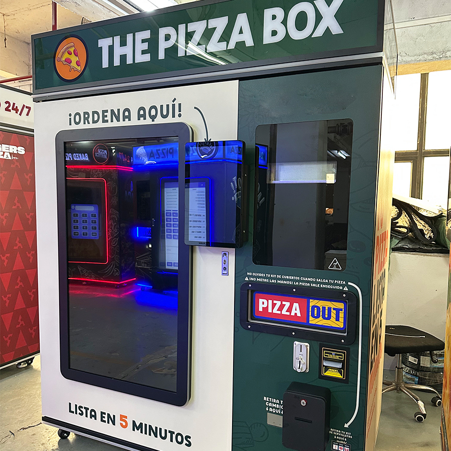 Customized Fast Food Pizza Ven - Commercial Vending Machine ulasan dan harga
