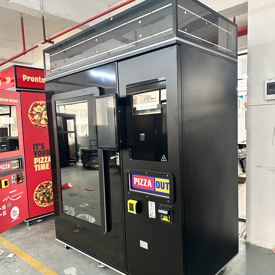 Customized Fast Food Pizza Ven - Commercial Vending Machine ulasan dan harga
