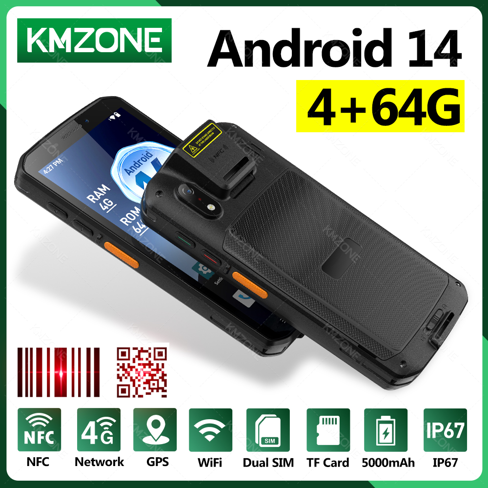 MTK6765 PDA Terminal Android 1 - Nfc Card Reader Vending ulasan dan harga