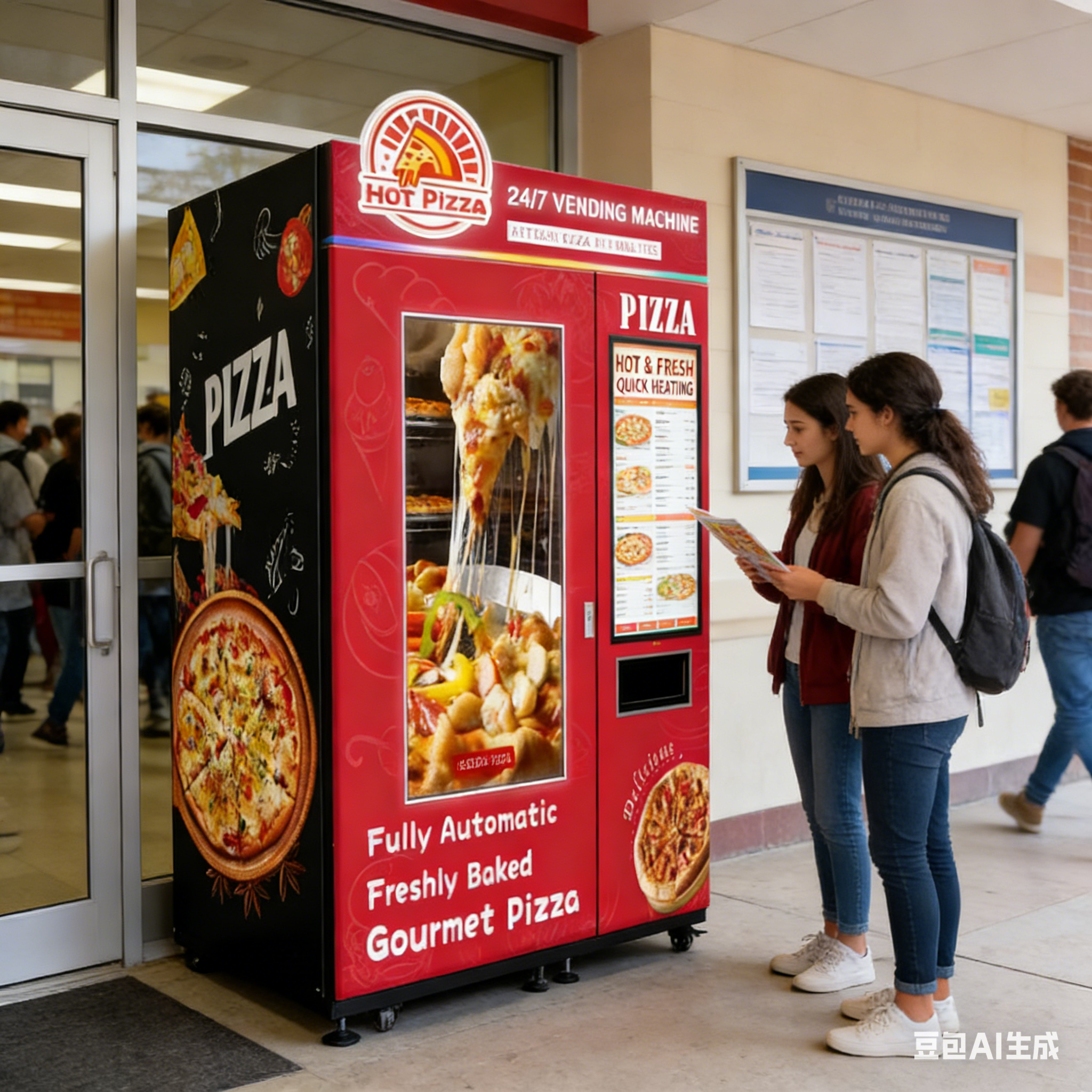 Pizza Machine Fully Automatic  - Popcorn Vending Machine ulasan dan harga