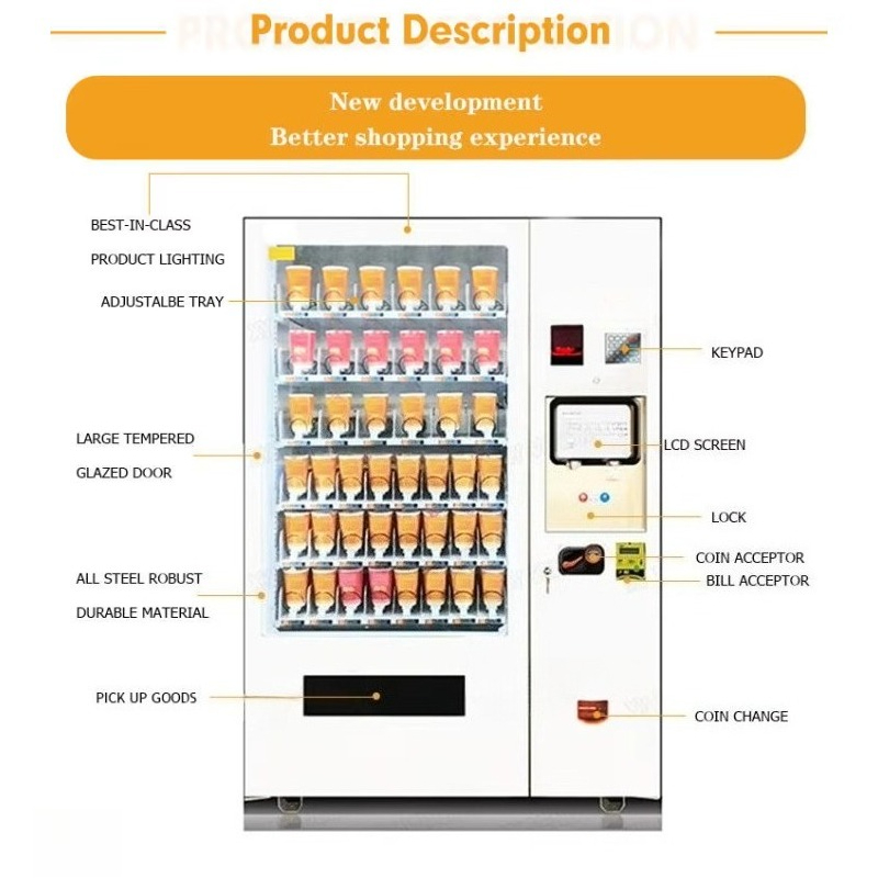 Customized Metal Cup Noodles V - Vending Machine Qr Code ulasan dan harga