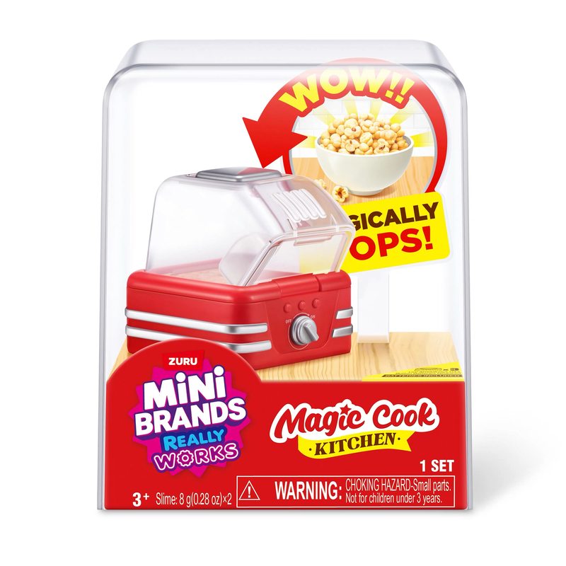 Zuru Mini Magic Kitchen Miniat - Popcorn Vending Machine ulasan dan harga